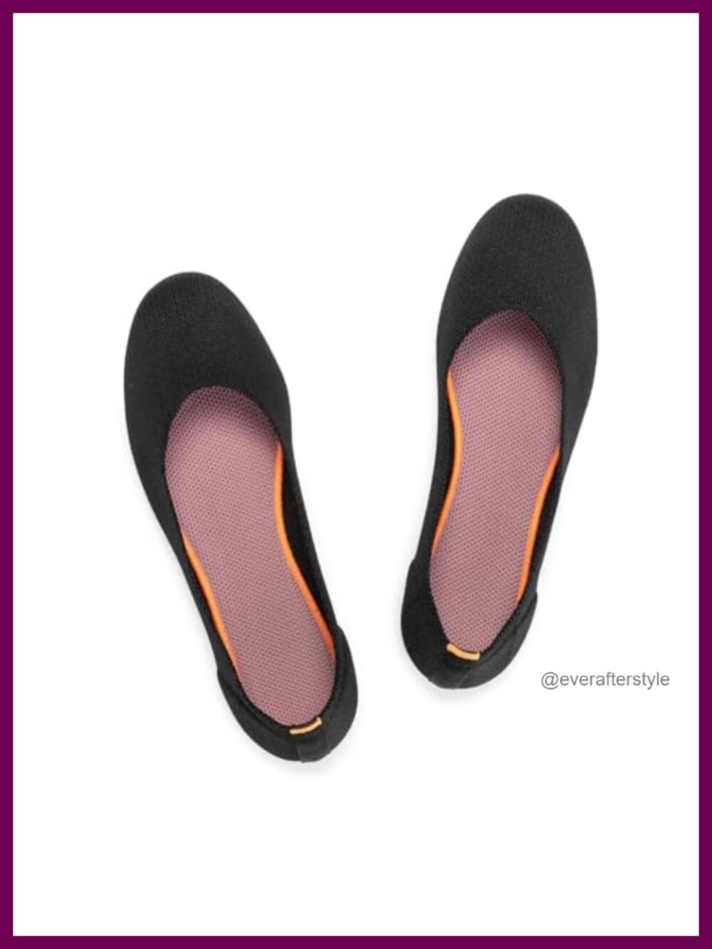 Women's Knit Ballet Flats Round Toe Slip On Comfort Low Wedge Ballerina Shoes